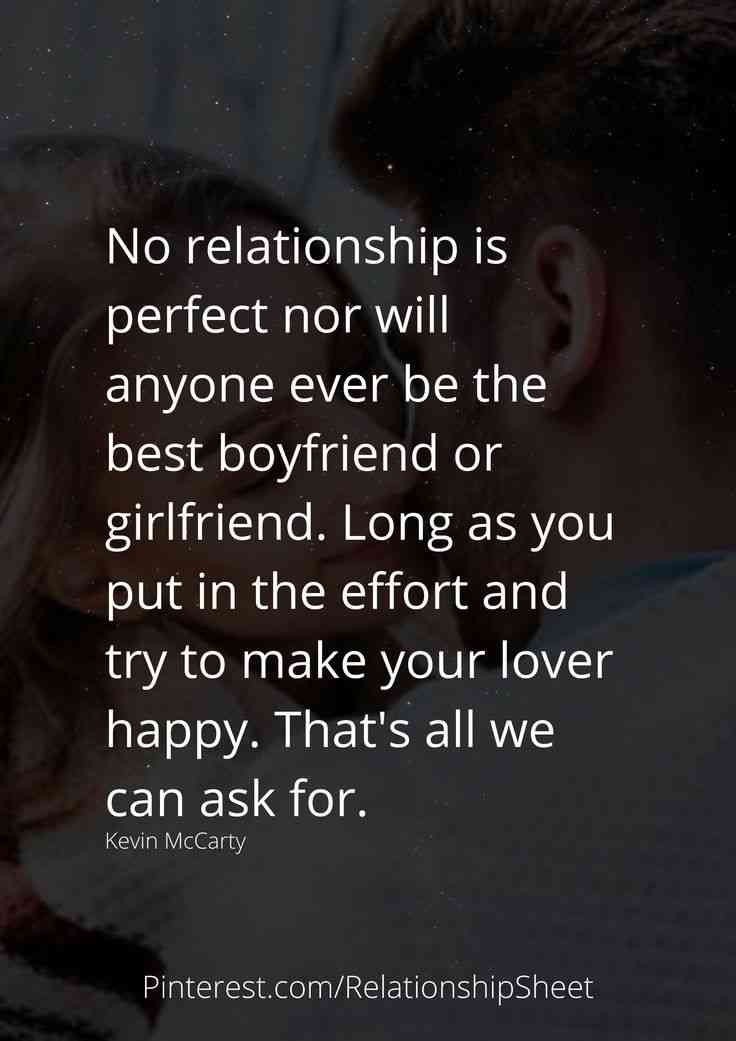 no relationship is perfect quotes