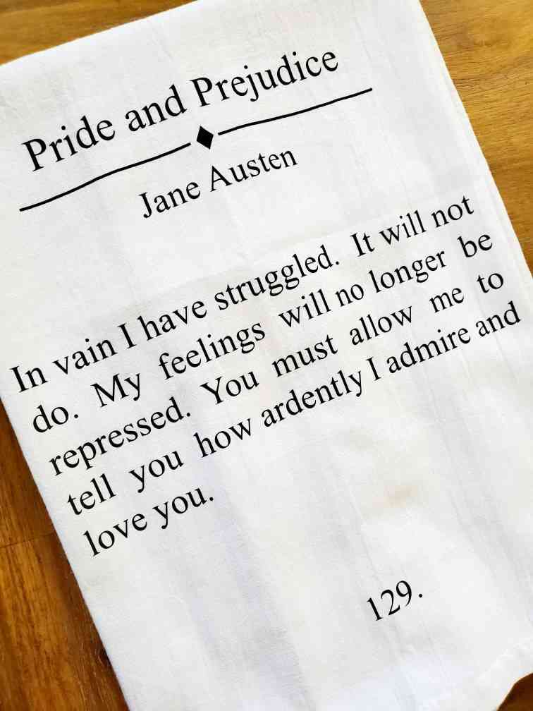 pride and prejudice quotes with page numbers