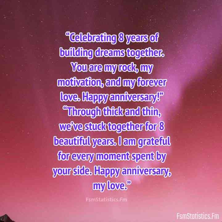 quotes about 8 years anniversary