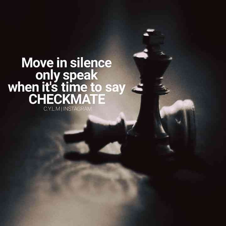 quotes about move in silence