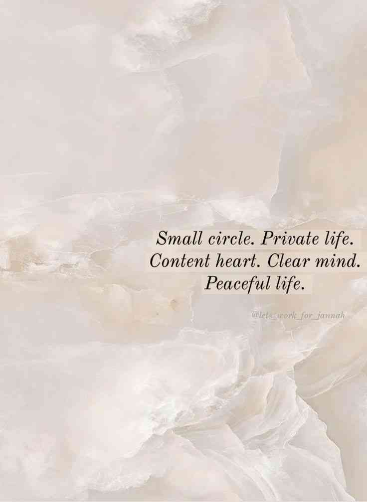 quotes about private life