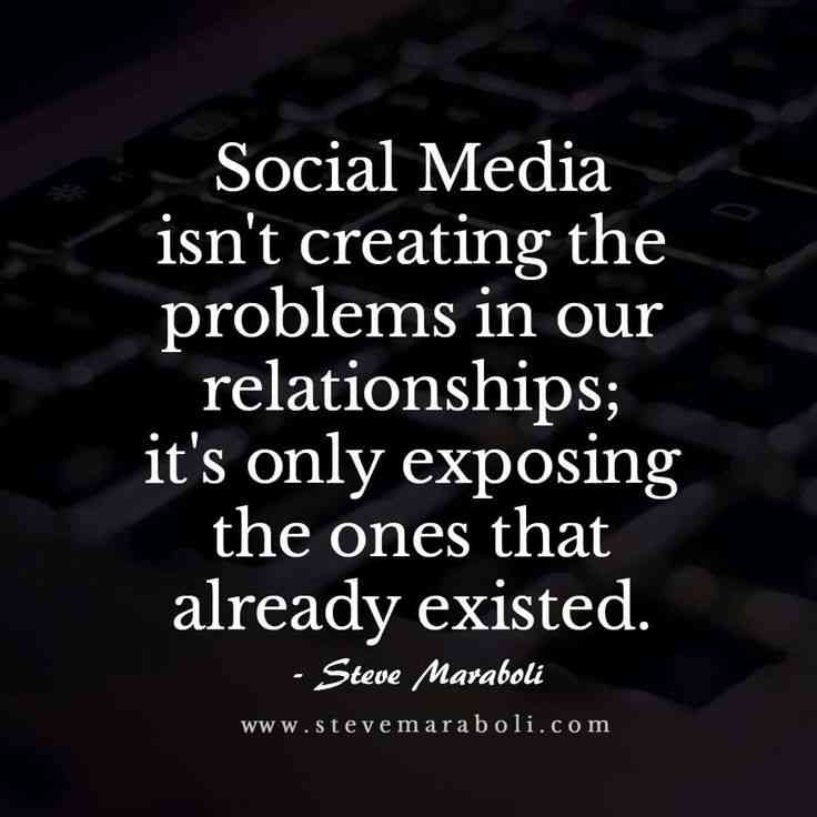 quotes about social media and relationships