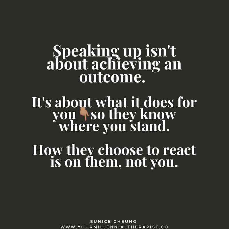 quotes about speaking up for yourself