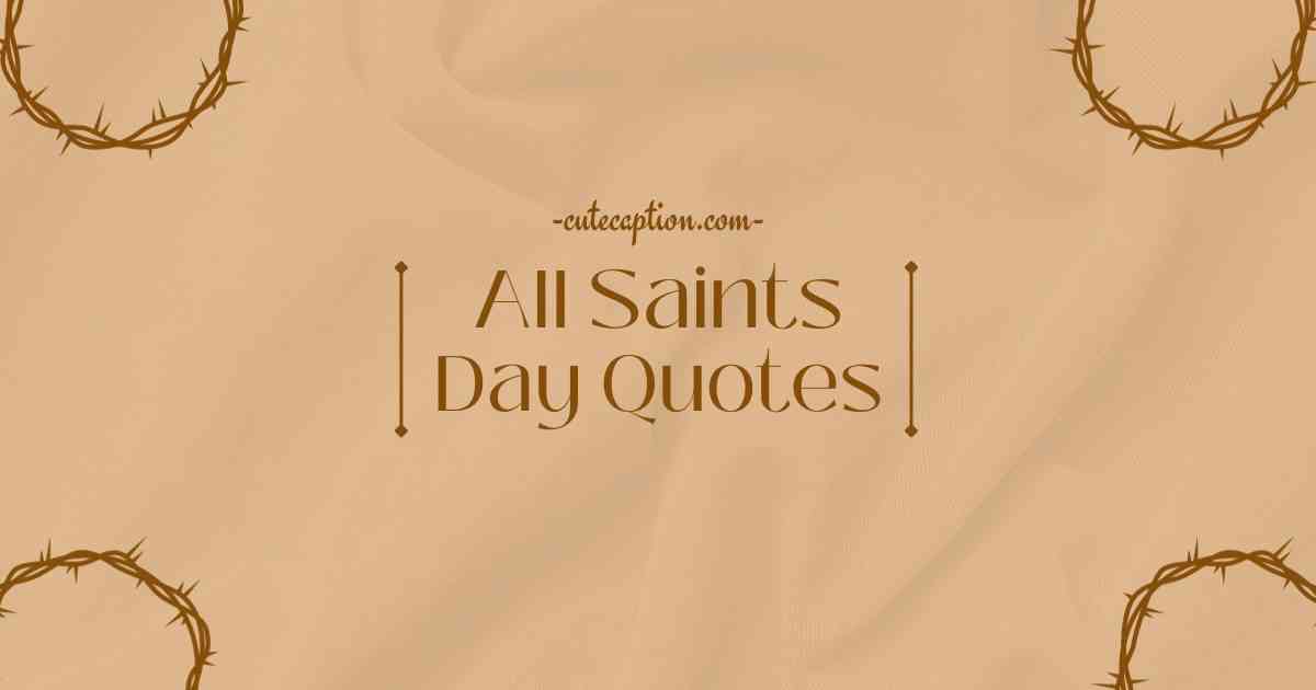 quotes for all saints