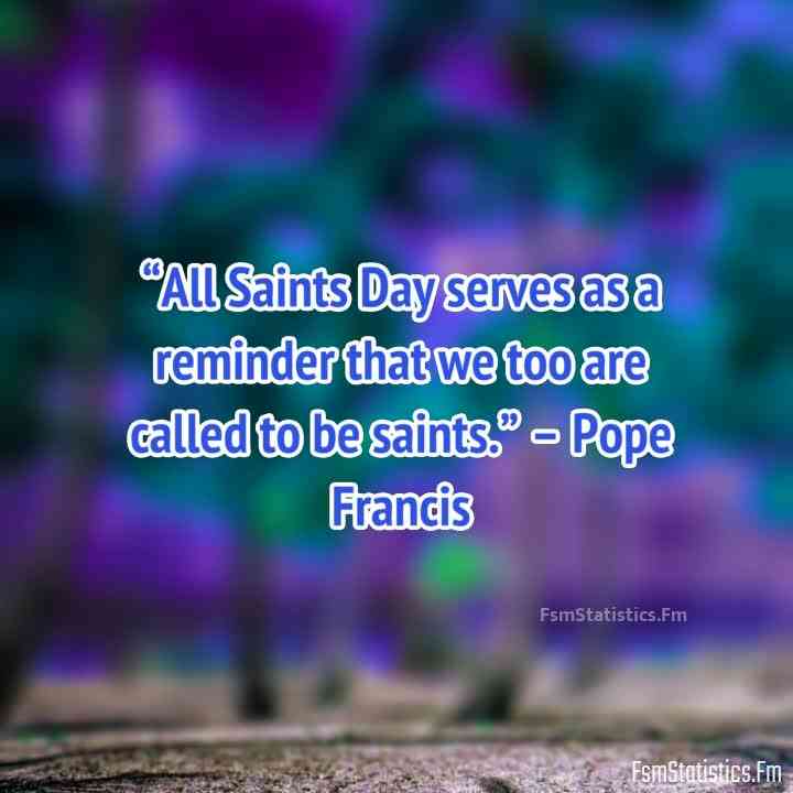 quotes for all saints