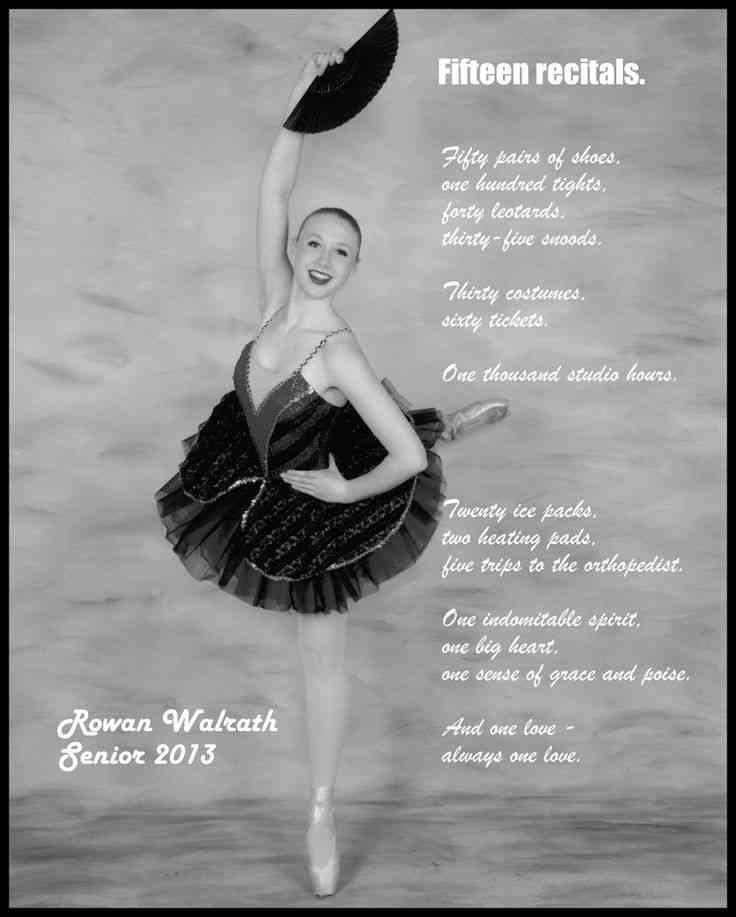 quotes for dance recital ads