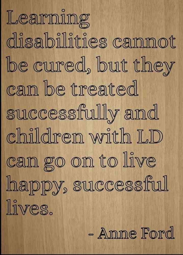 quotes for learning disabilities