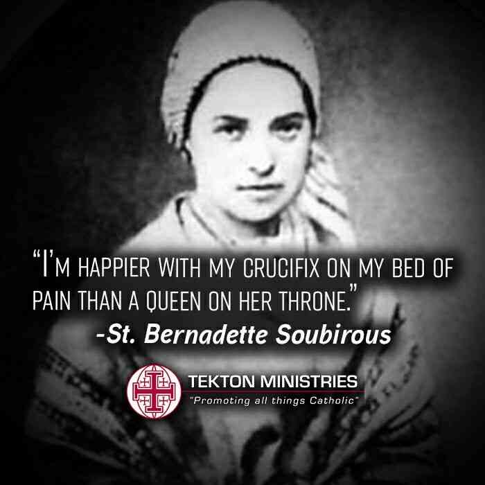 quotes from st bernadette