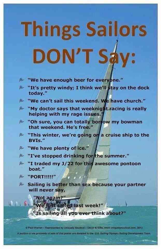 sailing quotes funny