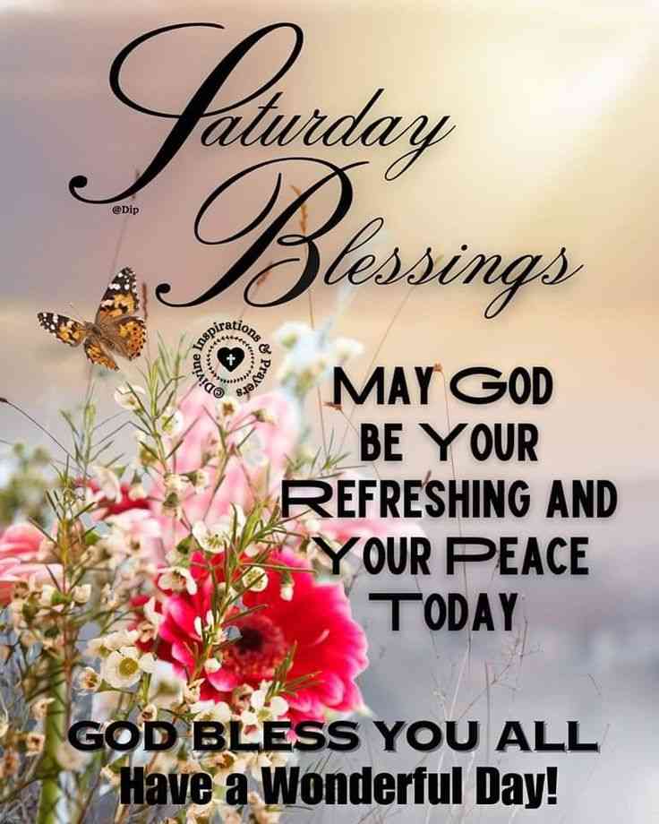 saturday morning blessings images and quotes