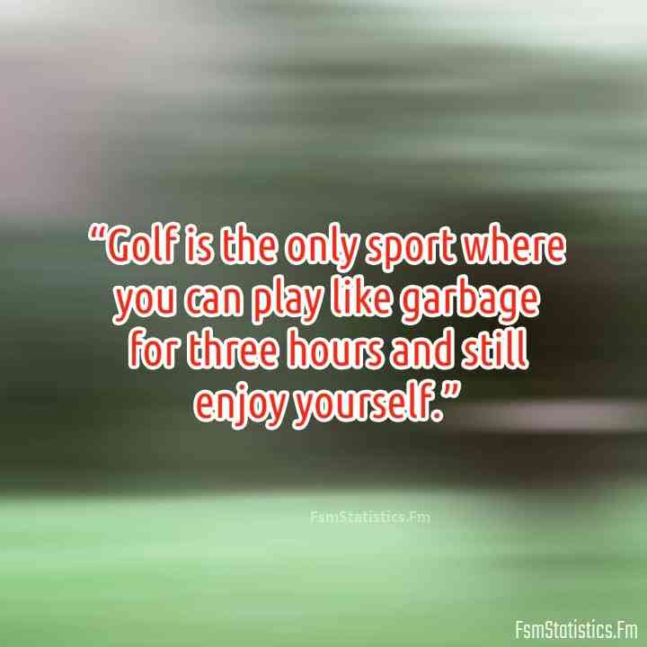 short funny golf quotes