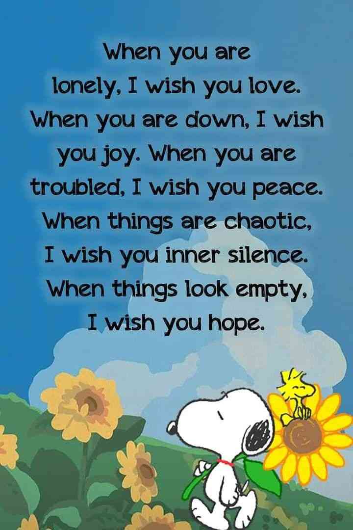 Snoopy's Heartfelt Quotes on Friendship