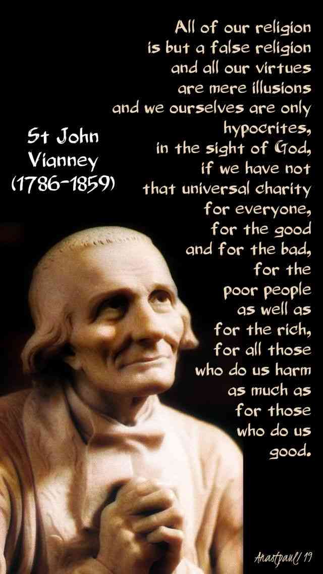 st john vianney quotes