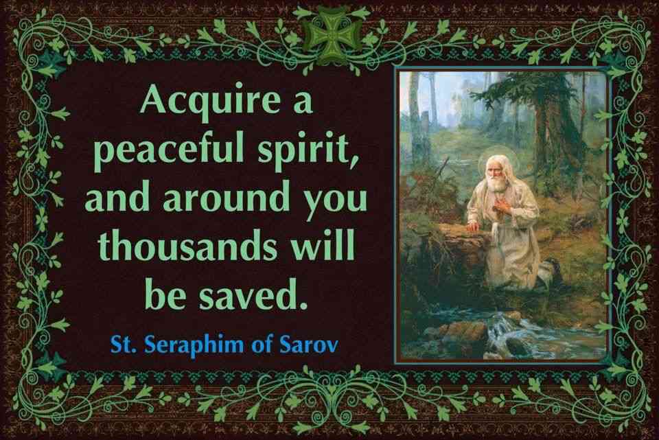 st seraphim of sarov quotes