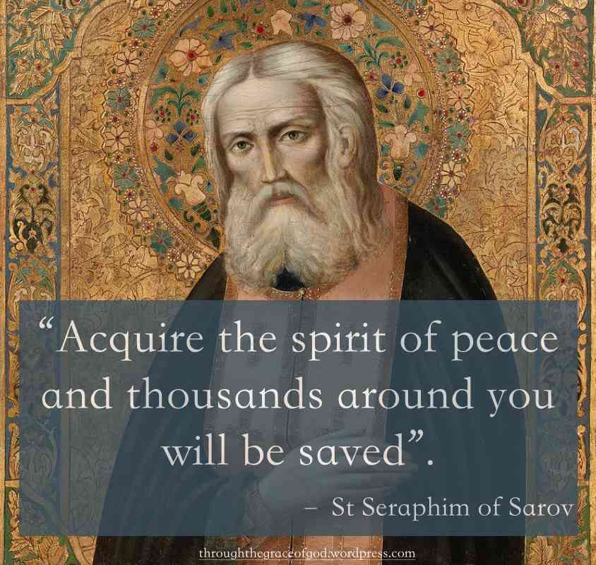 st seraphim of sarov quotes