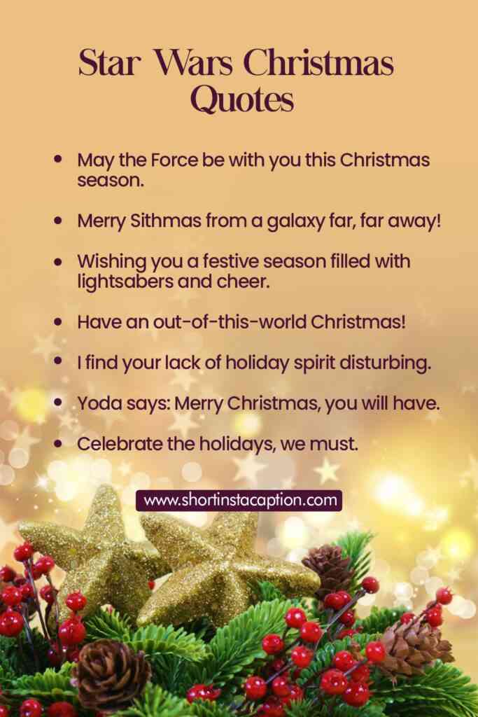 star wars christmas quotes