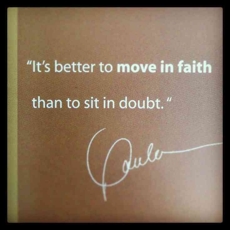 step out in faith quotes