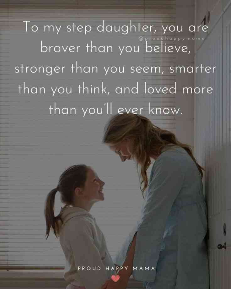 Inspiring StepMom and StepDaughter Quotes