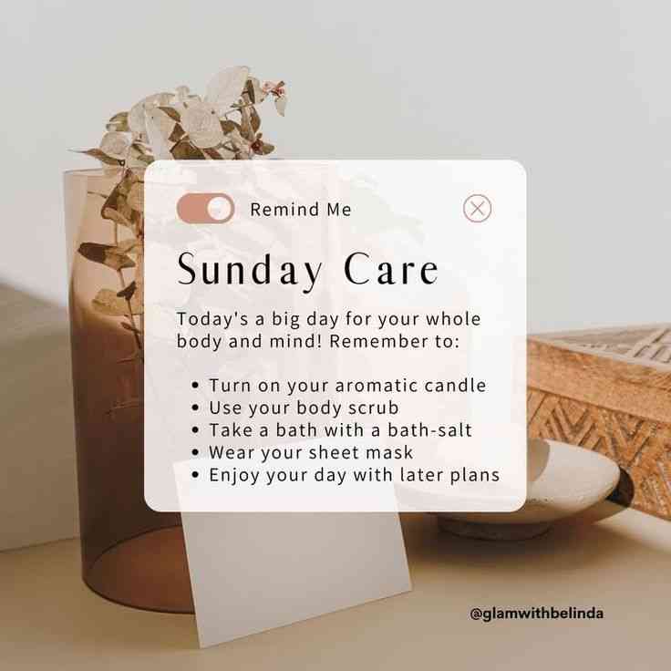 sunday self care quotes