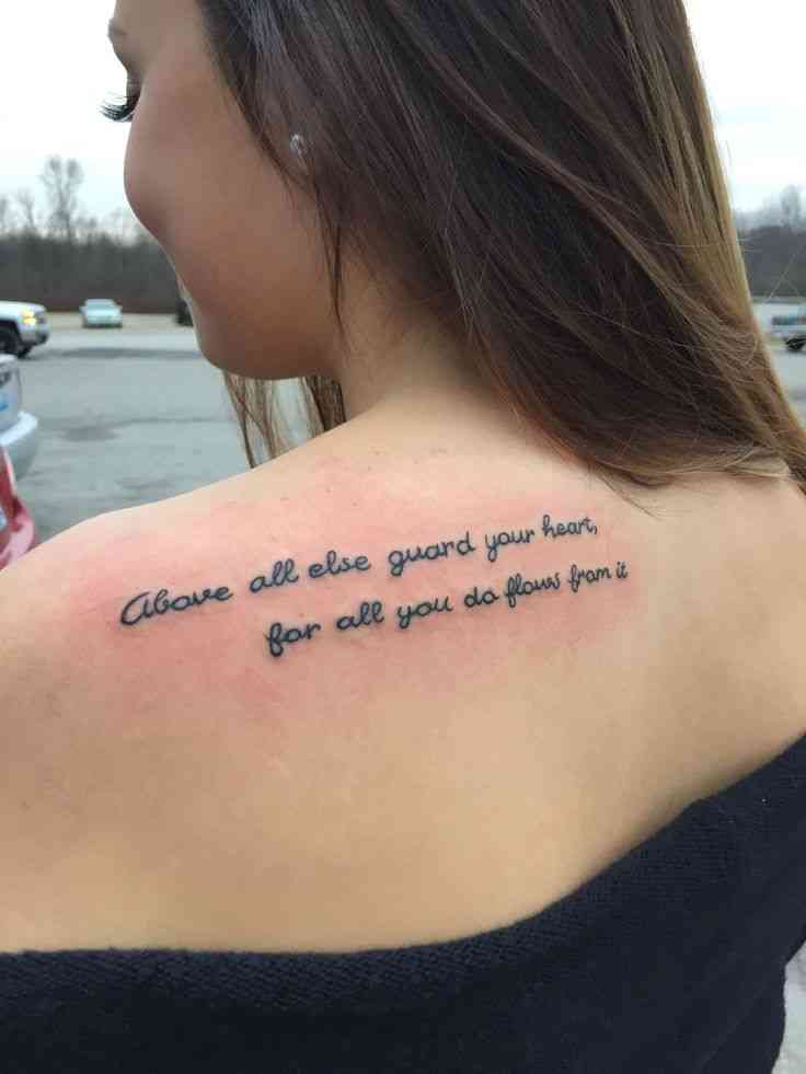 tattoo quotes on shoulder