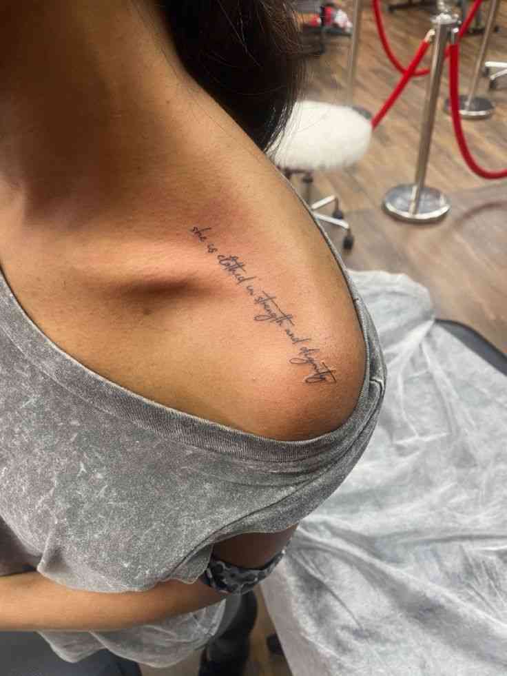 tattoo quotes on shoulder