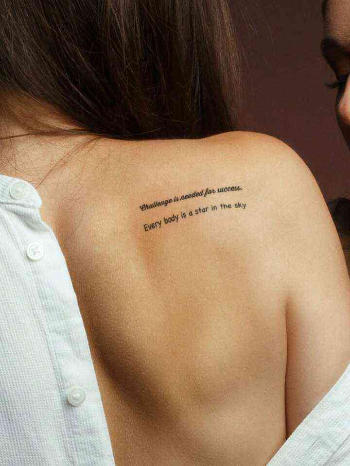 tattoo quotes on shoulder