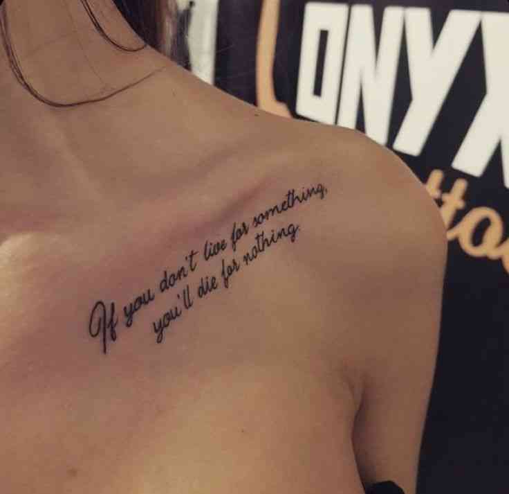 tattoo quotes on shoulder