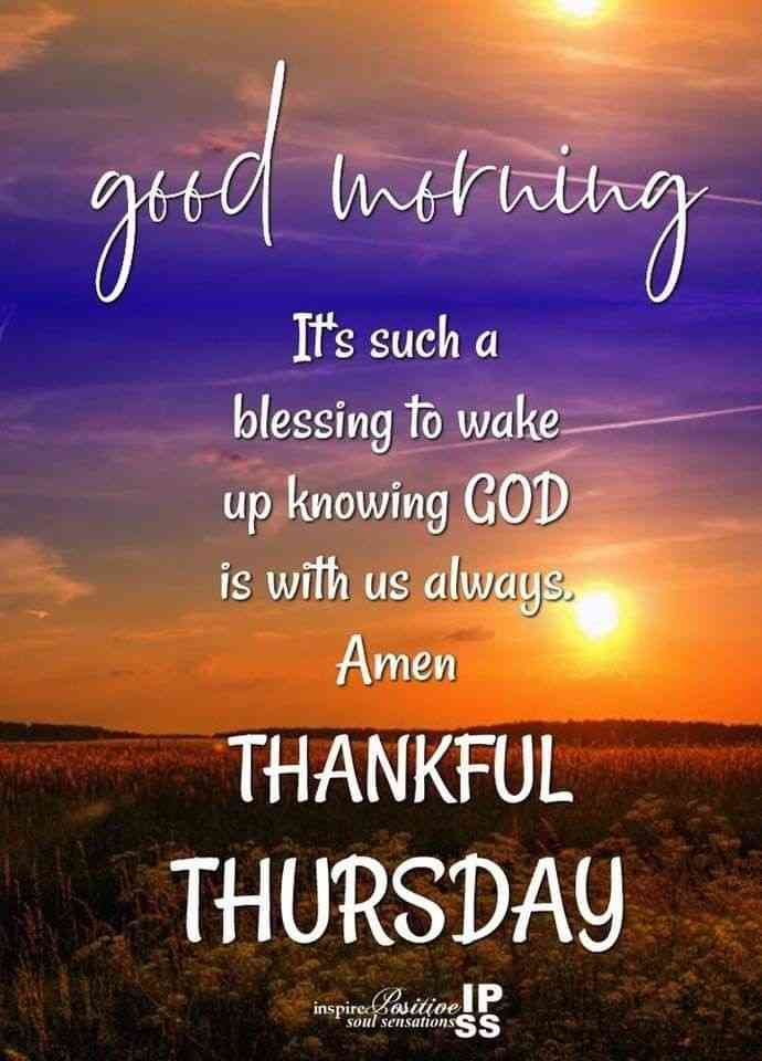 thursday good morning blessings images and quotes