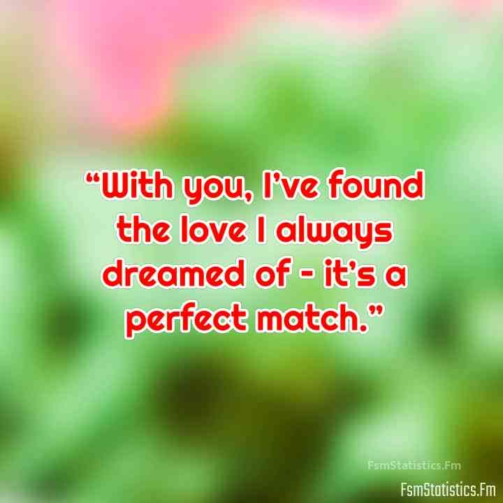 you are perfect for me quotes